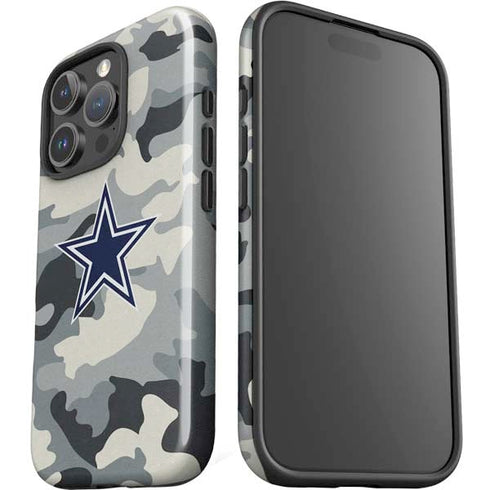 NFL Dallas Cowboys Camo iPhone 16 Pro Max Impact Case
